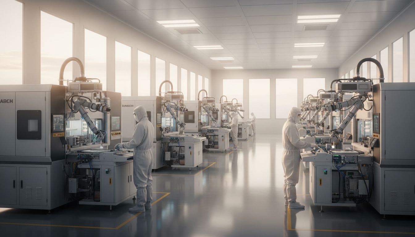 Semiconductor Process Automation Solutions – Reduce Labor Costs and Secure Quality Competitiveness with Huvics